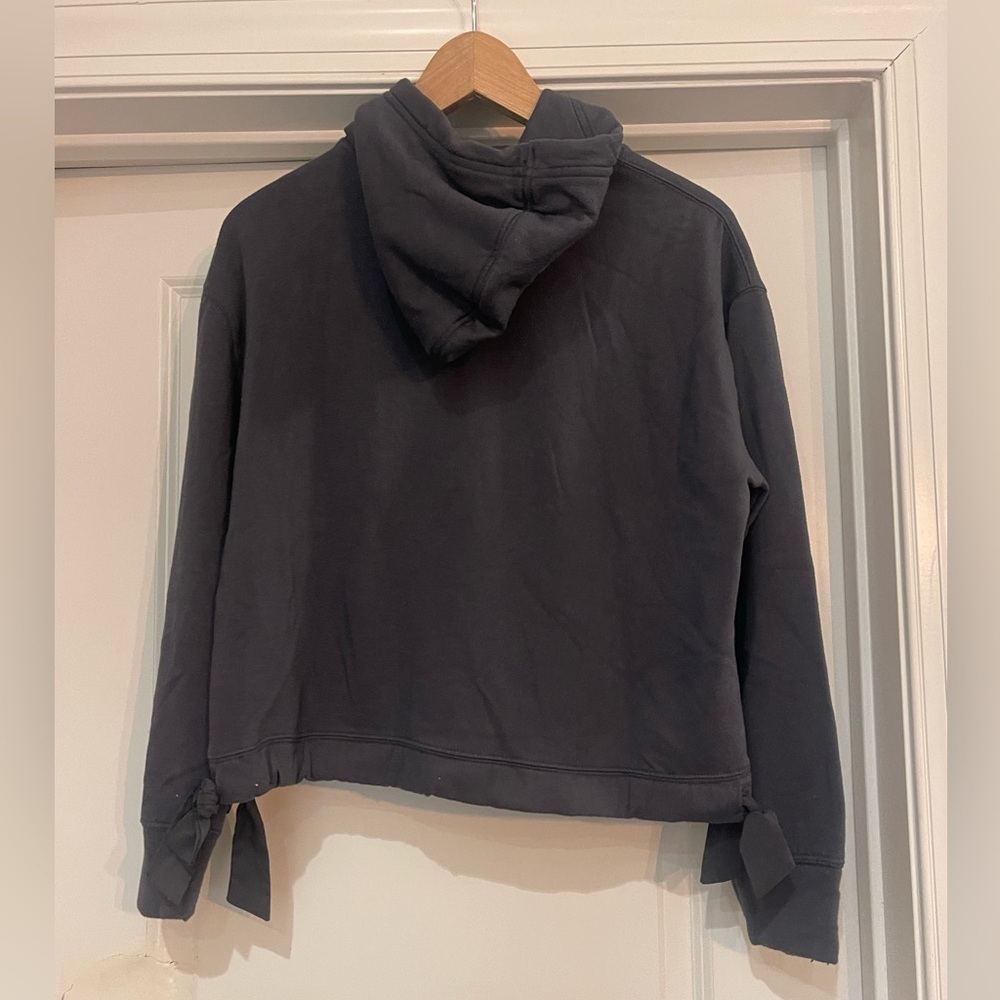 Club Monaco Navy Blue over sized hoodie - Picture 2 of 5